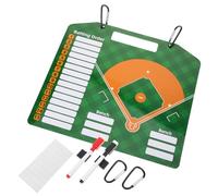 CLISPEED Baseball Coaching Board Kit Durable Lightweight Training Equipment Portable Dry Erase Tactical Board for Coaches and Competition Use