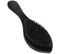 CLISPEED Beard Brush for Men with Wooden Handle and Pure Boar Bristles Providing Comfortable Combing Experience and Ergonomic Design, Suitable for Hair and Mustache, Easy to Carry in Your