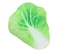 CLISPEED Bed Mat Cloth Pet Sleeping Pad Guinea Pig for Small Animal Bed Mat Vegetable-shaped, Warm and Cozy Easy to Clean Light Green Winter Rabbit for Cage Pet Sleeping Area