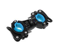 CLISPEED Bike Flashlight Holder Portable Cycling Flashlight Stand Durable and Convenient Design for Hands Illumination Bike Accessory for Night Rides