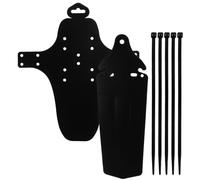 CLISPEED Bike Protective Mudguards for Mountain Bikes Front Fork Splash Guards Made of Sturdy Plastic and Resin Lightweight and Portable to Prevent Mud and Water Splash