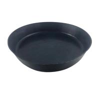 CLISPEED Bird Bath Replacement Bowls Plastic round Bird Toilet Pan Black with Effortless Cleaning Comfortable Bathing Experience for Birdcage Accessories