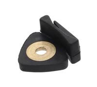 CLISPEED Black Practice Mute Tool Lightweight Sound Dampening Muffler for Silent Practice Orchestra Use Professional Violin Soft Muffler Easy to Install Hearing Protection