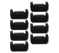 CLISPEED Black Sponge Replacement Filters Reusable Sponge Material 8pcs with Longtime Filtration for Clean and Fresh Water for Pet Fountain and Cat Dog Fountain
