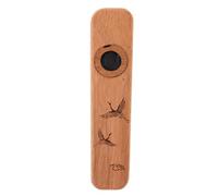 CLISPEED Black Walnut Kazu Flute Wooden Kazoo Musical Instrument for Adults Beginner Easy to Learn for Party Performance Wood Kazoo