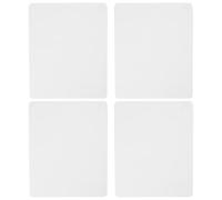 CLISPEED Blank Sublimation Mouse Pads Comfortable Hand Feeling 4pcs Rubber Material and Non-Skid for Home and Office Use for Gaming and Workspace Organisation