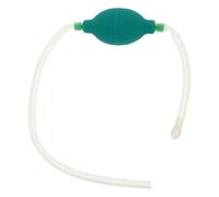 CLISPEED Blue Nasal Washer Set for Adults and Children with Silicone and Plastic Material, Easy to Carry Sinuses Irrigator Featuring Replacement Heads for Effective Nasal Cavity Cleaning