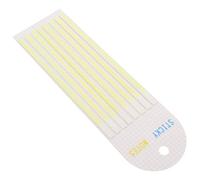 CLISPEED Book Sticky Tabs Yellow Pet Page Marking Strips for Reading Annotation Tabs for Students and Teachers Multiple Use