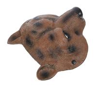 CLISPEED Brown Bear Animal Face Mask Half Face Cosplay Mask for Women Men Party Festival Masquerade Halloween Costume