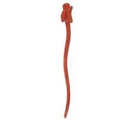 CLISPEED Bunny Hair Sticks Elegant Bridal Hair Accessories Sandalwood Chignon Pins for Hanfu Comfortable Durable Asian Hairpins with Charming Rabbit Design
