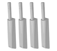 CLISPEED Cabinet Door Rebounder 4Pcs Push Release Latch Furniture Hardwares ABS Automatic Rebound for Bedroom Cabinet Wood Doors