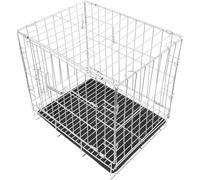 CLISPEED Cage Precision Home for Suitable Observation and Breeding Large with Locking Mechanism Removable Tray, Stainless Steel and Plastic Pigeon Bird Pigeons