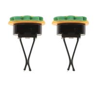 CLISPEED Car Air Vent Clip 2pcs with Built-in Fragrance Pads 3d Realistic Food Design Resin Car Air Freshener Vent Clips Easy to Install and Remove