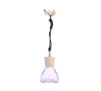 CLISPEED Car Perfume Bottle Pendant 12ml Glass Hanging Air Freshener for Car Aromatherapy, Essential Oil Dispenser with Delicate Appearance to Relax Mind and Body