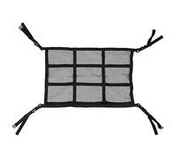 CLISPEED Car Roof Storage Bag Double Mesh Tote Organizer for Vehicle Ceiling with Capacity Breathable Net for Umbrellas Water Bottles Phones Suitable for Cars Trucks Suvs