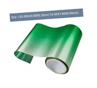 CLISPEED Car Window Thermal Insulation Film Green Gradient UV Resistant Vehicle Light Shading Film Heat Reflective Sunshade for Front Windshield and Doors