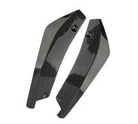CLISPEED Carbon Fiber Car Spoiler Front Leading Flow Aerodynamic Modification Accessories Black Material Racing Style Enhancement for Smooth Driving
