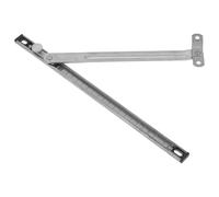 CLISPEED Casement Window Hinges Friction Stay Hinge 10 Inches Adjustable Concealed Limiter Bar for Indoor Window Security