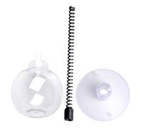 CLISPEED Cat Track with Detachable Design Interactive Feeding Dispenser for Kittens and Cats Promotes Healthy Eating and Iq Training Transparent Engaging Fun for Pets