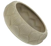 CLISPEED Ceramic Hydroponic Planter Bowl Large Water Lily Pot Decorative Daffodil Flowerpot for Home Gardening and Tea Table Display