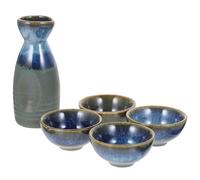 CLISPEED Ceramic Japanese Sake Set 1 Small Sake Pot Traditional Porcelain Drinkware Suitable for Serving at Home Or Parties Random Color Random Style