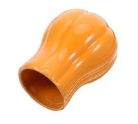 CLISPEED Ceramic Pumpkin Utensil Holder Spooky Kitchen Decor for Halloween Thanksgiving Orange Fall Tableware Crock Farmhouse Chic Indoor Kitchen Decoration Easy Clean Seasonal Accent