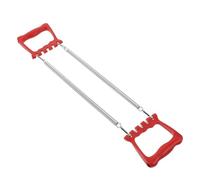 CLISPEED Chest Expander Spring Exerciser for Safe Chest Muscle Training, Lightweight Steel and Pp Fitness Trainer, 18 Inch Arm and Back Strengthener for Outdoor and School Use