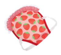CLISPEED Chicken Saddle Apron for Poultry with Elastic Band, Polyester Material, Easy to Wear and Prevents Predators, Cute Patterns with Bottom Frill Design for Hen Protection and Farm Use