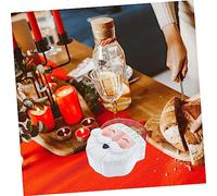 CLISPEED Christmas Theme Portable Iron Candy Box with Festive Patterns for Adults Reusable Sweet Storage Container Xmas Gift Candy Packing Case for Parties and Holidays