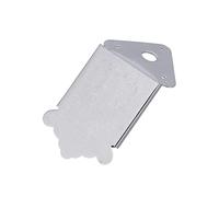 CLISPEED Chrome Mandolin Tailpiece Cover Screws Guitar Part Replacement Tailpiece for Mandolin Maker
