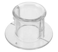 CLISPEED Clear Anti-bite Bird Collar for Parrots Lightweight Neck Protector for Budgies Cockatiels Cockatoos Plume Growth Behavior Correction