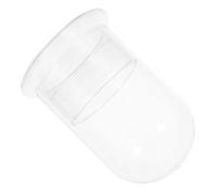 CLISPEED Clear Glass Micro Landscape Terrarium Jar DIY Hydroponics Planter for Moss Succulents Air Plants Bell Jar Container for Small Spaces and Home Office Decor