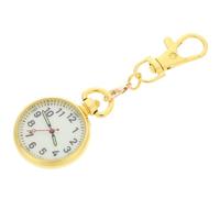 CLISPEED Clip-on Pocket Watch with Buckle Luminous Nurse Pocket Watch Hanging for Nurses and Students Glow Keychain for Night Use