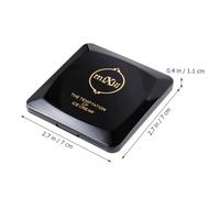 CLISPEED Colors Matte Eyeshadow Palette with Mirror and Sponge Elegant Brown Silky Shine Makeup Box for Professional and Home Use for Party and Casual Looks
