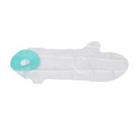 CLISPEED Comfortable Cast Protector for Shower Adult Waterproof Silicone Reusable Leak-Resistant Protector for Bathing Wounds Dressings One Hand Use