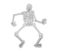 CLISPEED Compact Human Skeleton Model DIY Assembly Educational Science Kit for Classroom Learning and Cognitive Study Portable Small Stem Tool for Students and Exhibitions