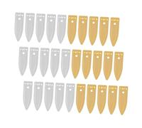 CLISPEED Copper Zinc Electrode Sheets Science Experiment Kit for DIY Fruit Battery Electroplating Project Supplies for Classroom and Home Physics Teaching