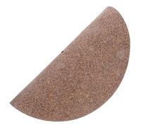 CLISPEED Cork Record Mat for Turntables Vinyl Protective Pad No Groove Vibration Disc Mat for Phonograph Home Use