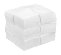 CLISPEED Cotton Pads Makeup Remover 1200pcs White Non-Woven Fabric Lint-Free with Quick and Effective Cleaning for Professional Salons for Nail Polish Removal and Facial