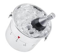 CLISPEED Creative Bucket Shaped Mechanical Kitchen Timer for Cooking and Baking Energy Saving Wind Up Timer with Nonslip Base Material Easy to Use for Precise Management