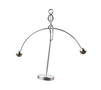CLISPEED Creative Couple Physics Balancing Perpetual Motion Desktop Ornament for Office Decor Unique Dynamic Equilibrium Sculpture Simple Stylish Decoration
