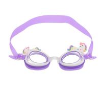 CLISPEED Cute Swim Goggles for 2 Pack Goggles Swimming with Soft Silicone Edges PC Frame Anti Fog Preventing Leakage Adorable Cartoon Patterns for Outdoor Pools and Home Water Play