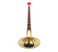 CLISPEED D-key Suona Traditional Chinese Musical Instrument with Golden Bowl Sound Enhancement High-strength Resin Abs Woodwind for Beginners Cultural Events and Stage Performances