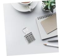 CLISPEED Date Stamp Roller Portable Small Stamper for Files Labels and Crafts Lightweight Multifunctional Date Stamper for Office School and Home Use