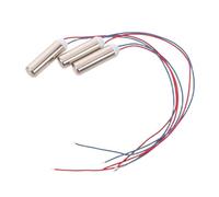 CLISPEED Dc Coreless Vibration Motor Metal Mini 3pcs Small Motor with High Frequency Cleaning Action and Waterproof Design for Electric Toothbrush and Facial Device for Travel Use