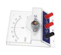 CLISPEED Dc Voltmeter Tester, Plastic Analog Voltage Gauge, 2-range 30-0v 0-30v, Display, Physics Classroom Teaching Aid for Students and Teachers, Science Lab and Chemistry Lab