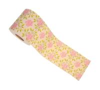 CLISPEED Decorative Bamboo Pulp Toilet Paper Roll with Printed Floral Patterns Soft and Skin-Friendly Tissue for Bathroom Decor Holiday Essential Napkin for Festive Touch and Guest