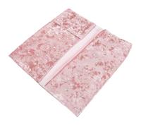 CLISPEED Delicate Pink Cloth Book Sleeve Cover with Beautiful Pattern Protective Book Decor Designed for Personal Applications that Withstands Frequent Use
