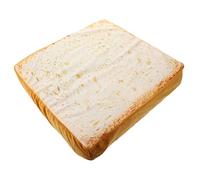 CLISPEED Detachable Toast Shape Pet Cushion Funny Plush Bread Throw Pillow Mat for Cats and Dogs Warm Soft Sleeping Pad for Sofa Car Outdoor Use