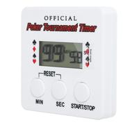 CLISPEED Digital Poker Countdown Timer with Clip Portable Party Timer for Poker and Household Use Compact Design Loud Alarm for Tracking